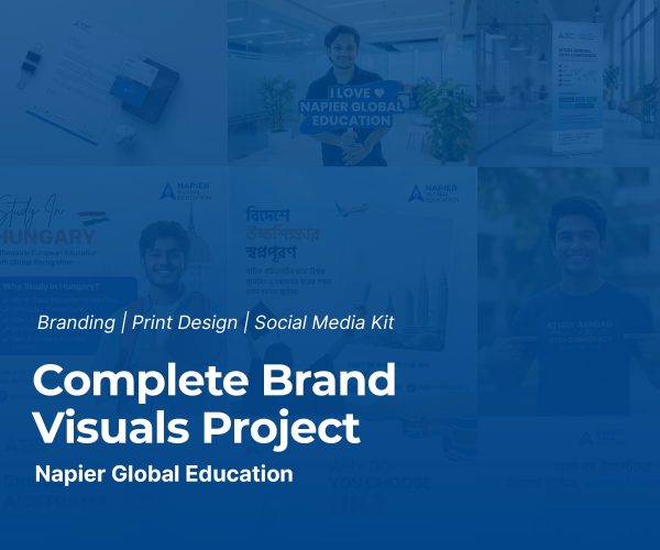 Branding & Social Media Suite for Napier Global Education
